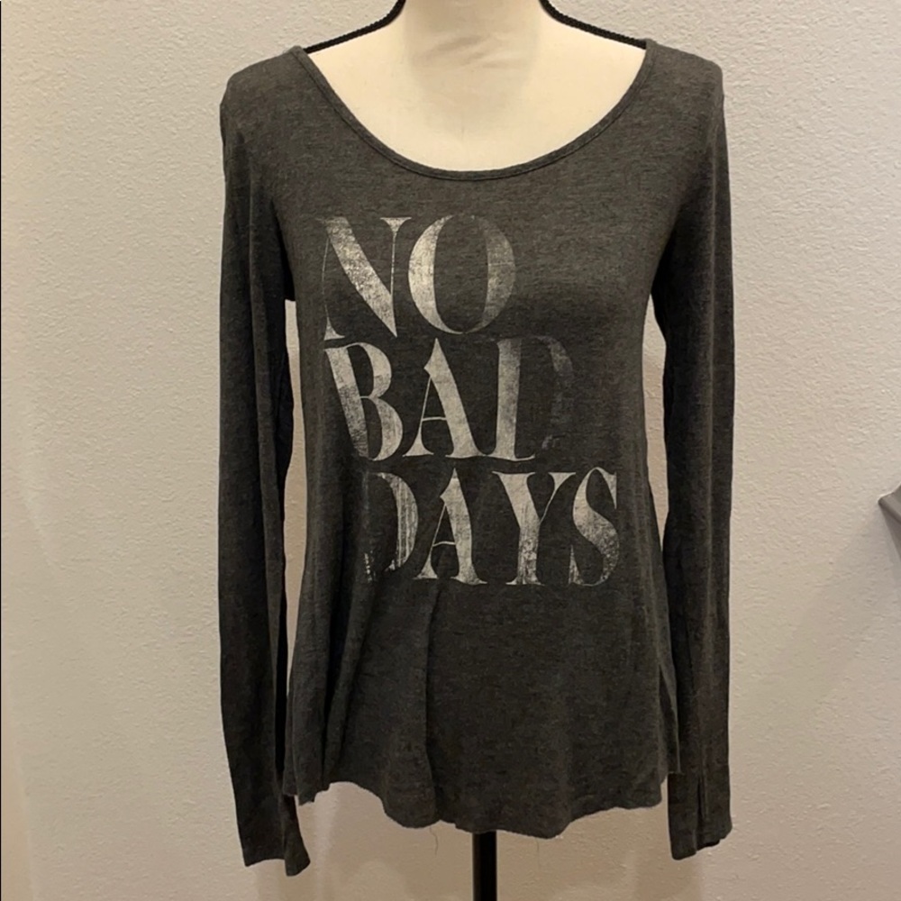 Daytrip “No Bad Days” Long-Sleeve Graphic T-Shirt